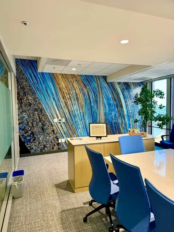 Wallpaper installation project in Concord, CA