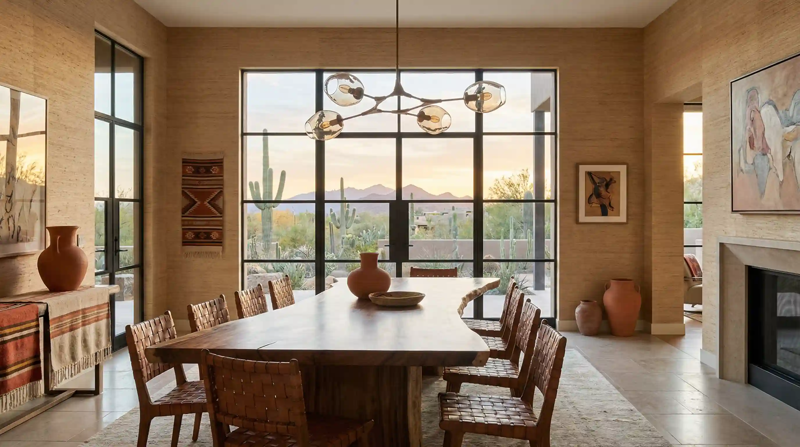Wallpaper installation project in San Mateo, CA