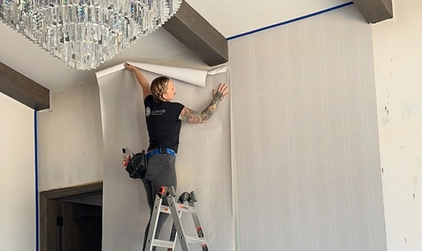 San Francisco Wallpaper Installers team at work
